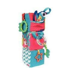 CUBE D'EVEIL EN TISSU 10CM