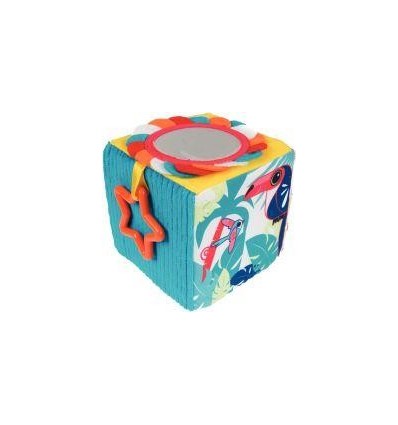 CUBE D'EVEIL EN TISSU 10CM