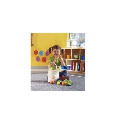 SAC EN TISSU+16 FRUITS/LEGUMES