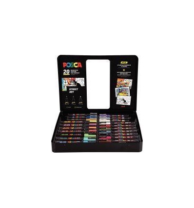 MALLETTE 20 POSCA STREET ART