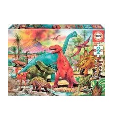 PUZZLE 100P DINOSAURES 2
