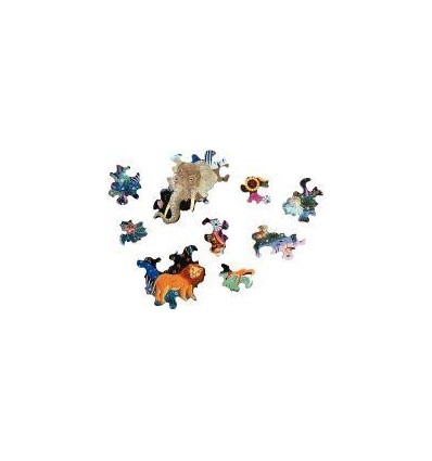 PUZZ BOIS 50P NUIT DANS JUNGLE