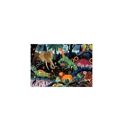 PUZZ BOIS 50P NUIT DANS JUNGLE