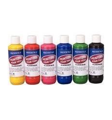 LOT 6FL 250ML PEINT TISSU CLAS