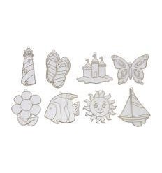 LOT 24 VITRAUX PLAST DECO ASS 2