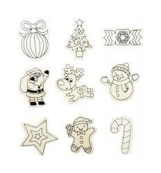 LOT 9 MAGNETS NOEL A DECORER 2