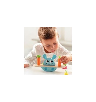 JEU EQUILIBRE LAPIN A BASCULE