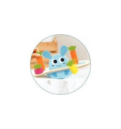 JEU EQUILIBRE LAPIN A BASCULE