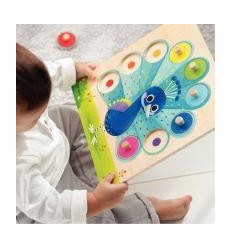 ENCAST BOUTON 9P PAON COULEURS 2