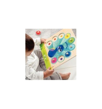 ENCAST BOUTON 9P PAON COULEURS