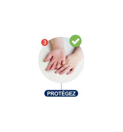 TAMPON CORONA LAVABLE P/MAINS