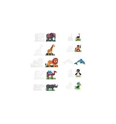 SAC 10PLAQUE P/MIDI ANIMOSAUVA