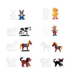 LOT 8PLAQUE P/MIDI ANIMODOMEST