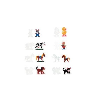 LOT 8PLAQUE P/MIDI ANIMODOMEST