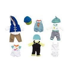 LOT 5 TENUE GARCON 30CM+SS VT 2