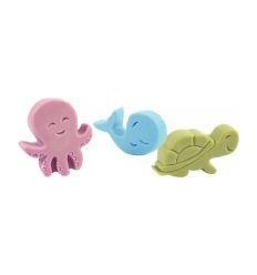 LOT 3MINI MOUL SAVON ANIMO MER