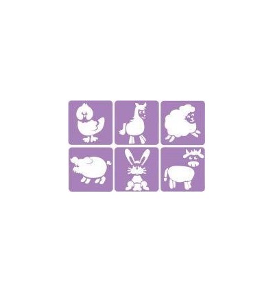 PQ 6 POCHOIR PLAST FERME