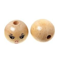 SAC 30 PERLES BOIS VISAGE 2