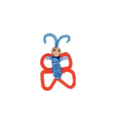 SAC 30 PERLES BOIS VISAGE