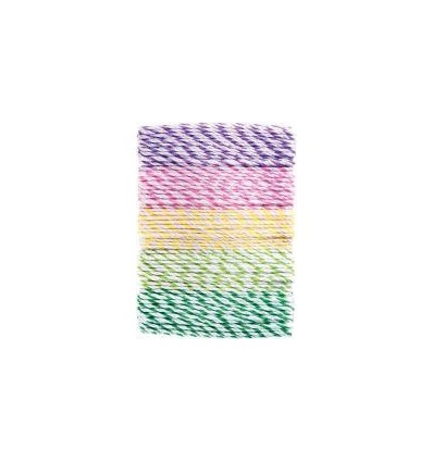 SAC 5 CORDONS COTON 4M ASS