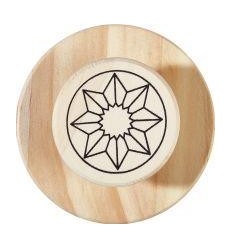 LOT 6TAMPON MANDALA A COLORIER