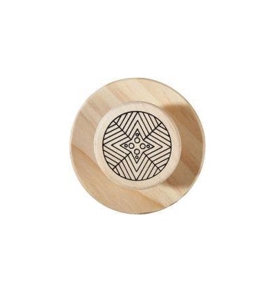 LOT 6TAMPON MANDALA A COLORIER