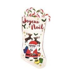 CHAUSSETTE DE NOEL A COLORIER 2