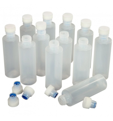 LOT 12 FLACONS 125ML VID+ BOUCHON MOUSSE