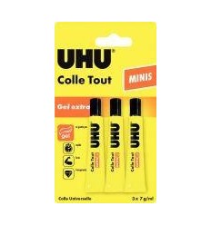 LOT 3TUBE COLLE GEL 7ML 2