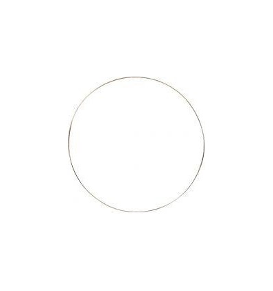 LOT 10 ANNEAU METAL 15CM