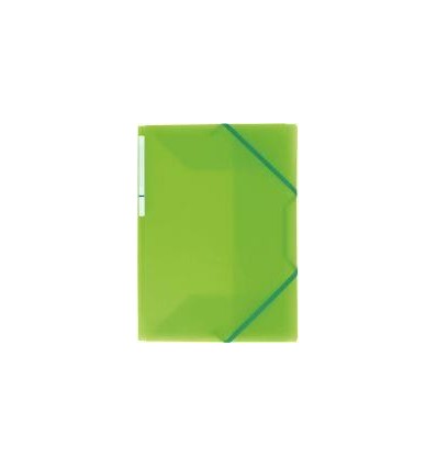 Chemise 3 rabats à élastiques en polypropylène Color Fresh, vert