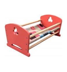 LIT BERCEAU BOIS 52X28X23 CM 2