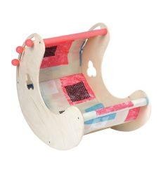 PORTE POUPEE EN BOIS