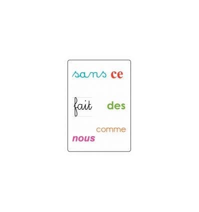 TAM TAM SAFARI:LES MOTS OUTILS