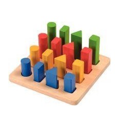 PLATEAU 4 FORMES GEOMETRIQUES