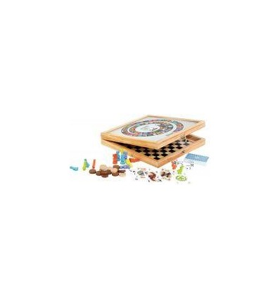 COFFRET 100 JEUX EN BOIS