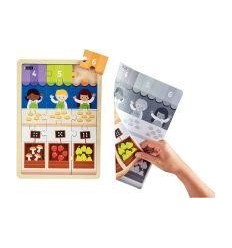 PUZZLES LES QUANTITES DE 1 A 6 2