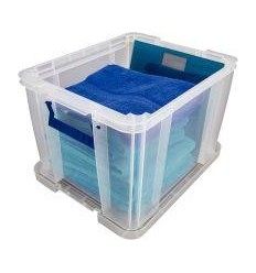 BOITE DE RANGEMENT 36L TRANSP