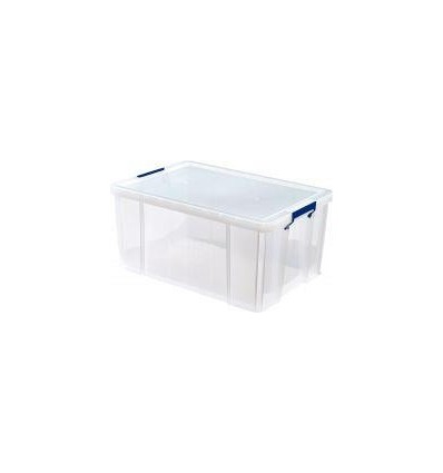 BOITE DE RANGEMENT 70L TRANSP