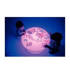 TABLE RONDE LUMINEUSE D.70CM 2