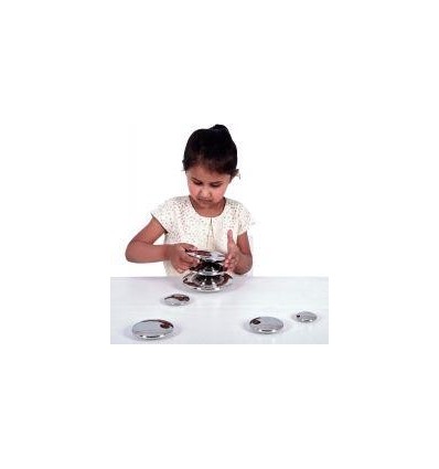 BTE 7 GALETS ARGENT T.ASS