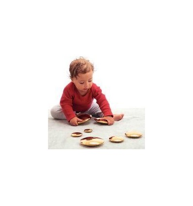 BTE 7 GALETS OR T.ASS