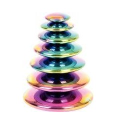 BTE 7 GALETS ARC EN CIEL T.ASS