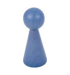 BTE 7 PIONS BOIS H.10CM C.ASS 2