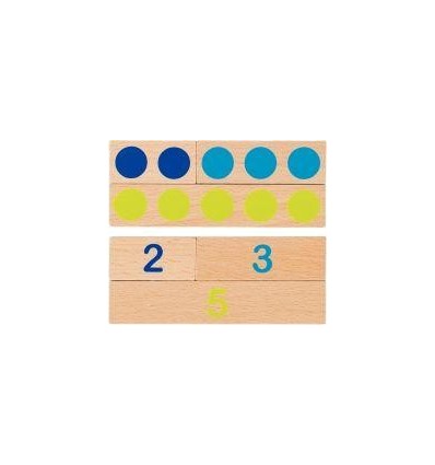 REGLETTES CALCUL EN BOIS 36PCS