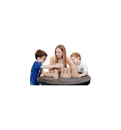 LES CHIFFRES EN BOIS A EMPILER