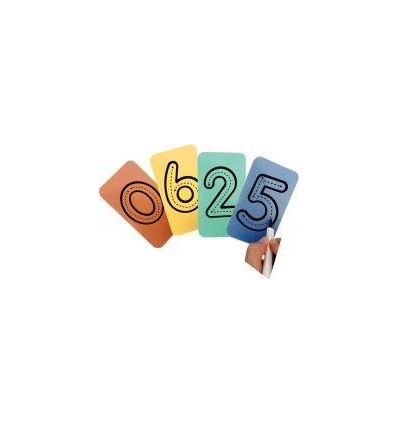 30CARTES LES CHIFFRES A TRACER