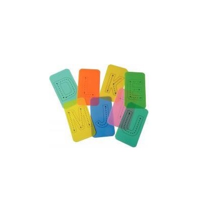 26CARTES MAJUSCULES A TRACER