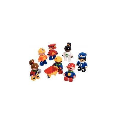 LOT 7 PERSONNAGES METIERS TOLO