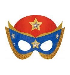 LOT 8MASQUE CARTON HERO/LICORN